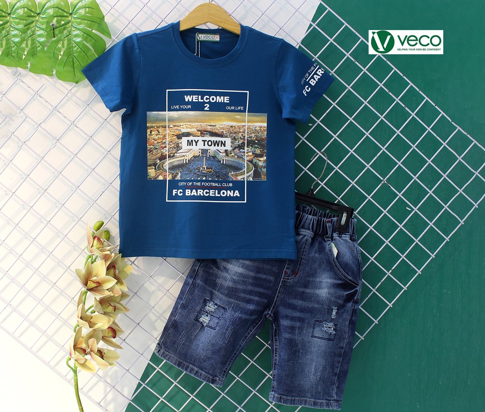 Xưởng may quần áo trẻ em xuất khẩu giá sỉ VECO